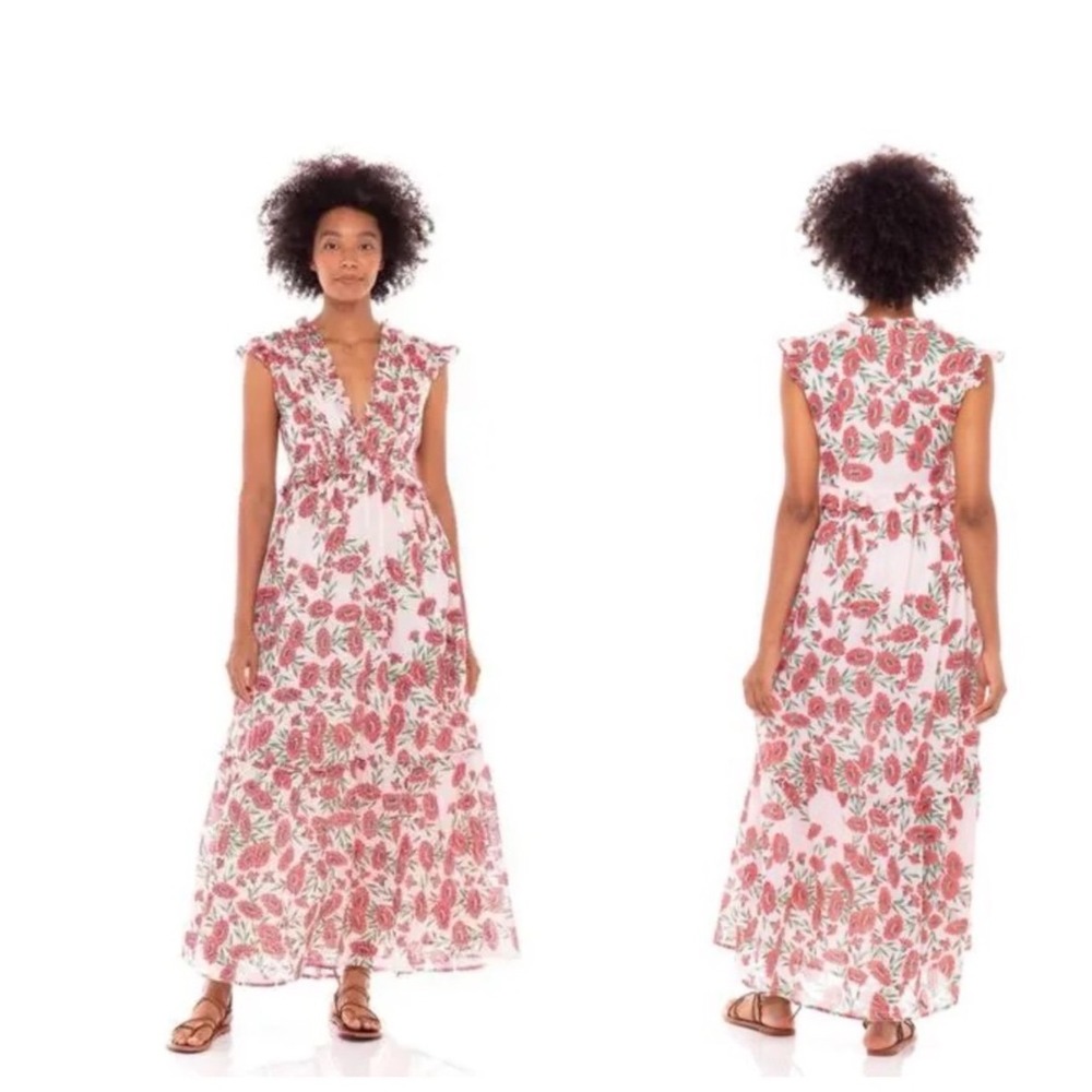Banjanan floral Constance maxi dress size medium‎